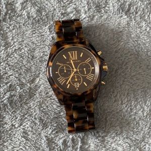 Tortoise Michael Kors Watch